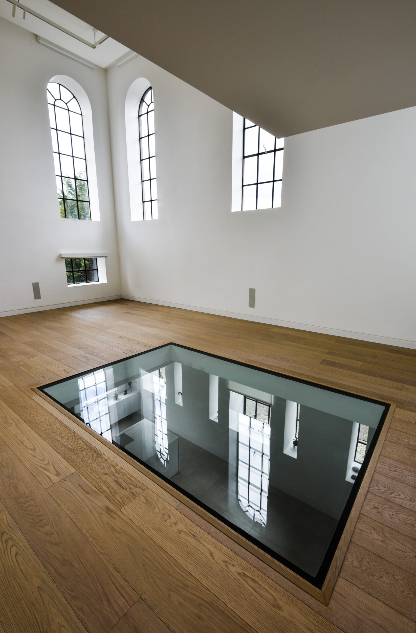 The Chapel Malvern Glass Floor Insertion
