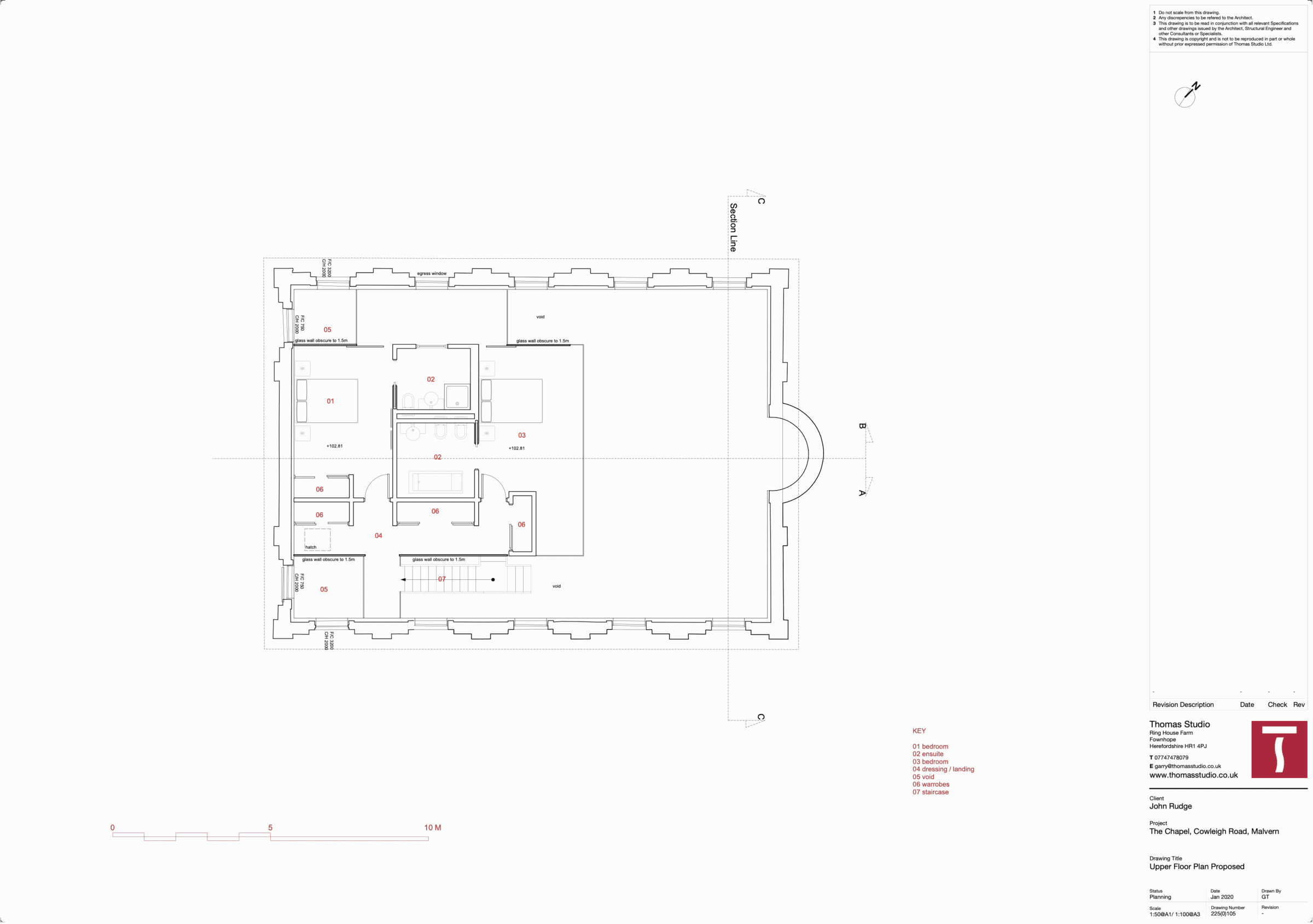 The Chapel Malvern Mezzanine Thomas Studio