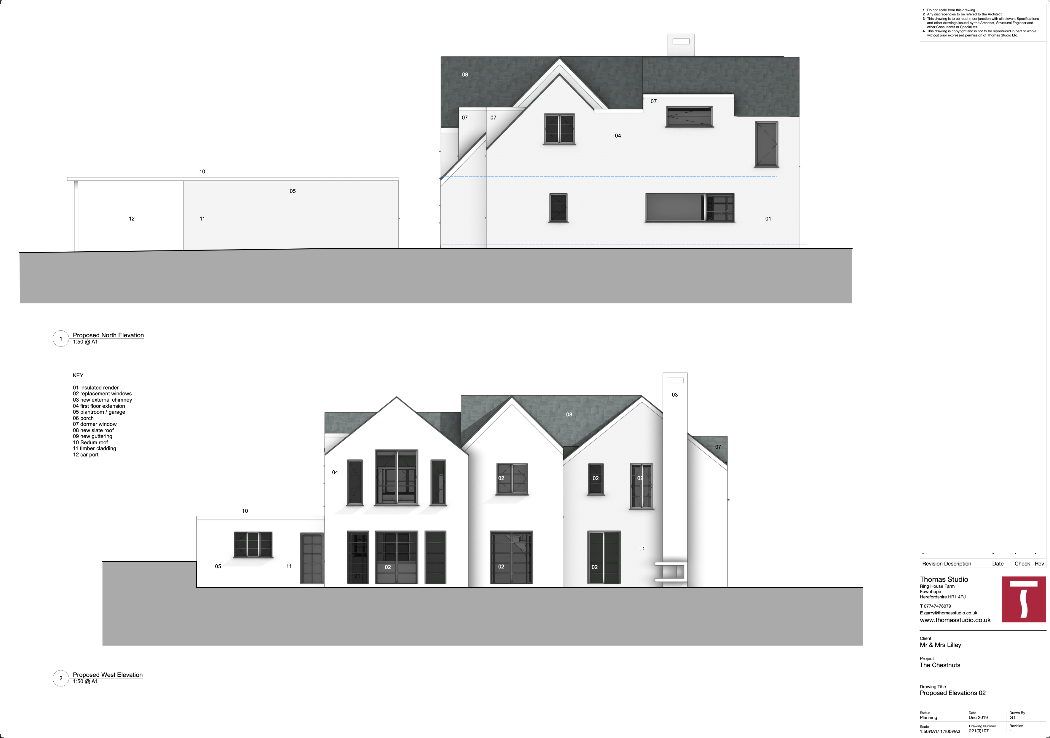 Chestnuts Elevations 01