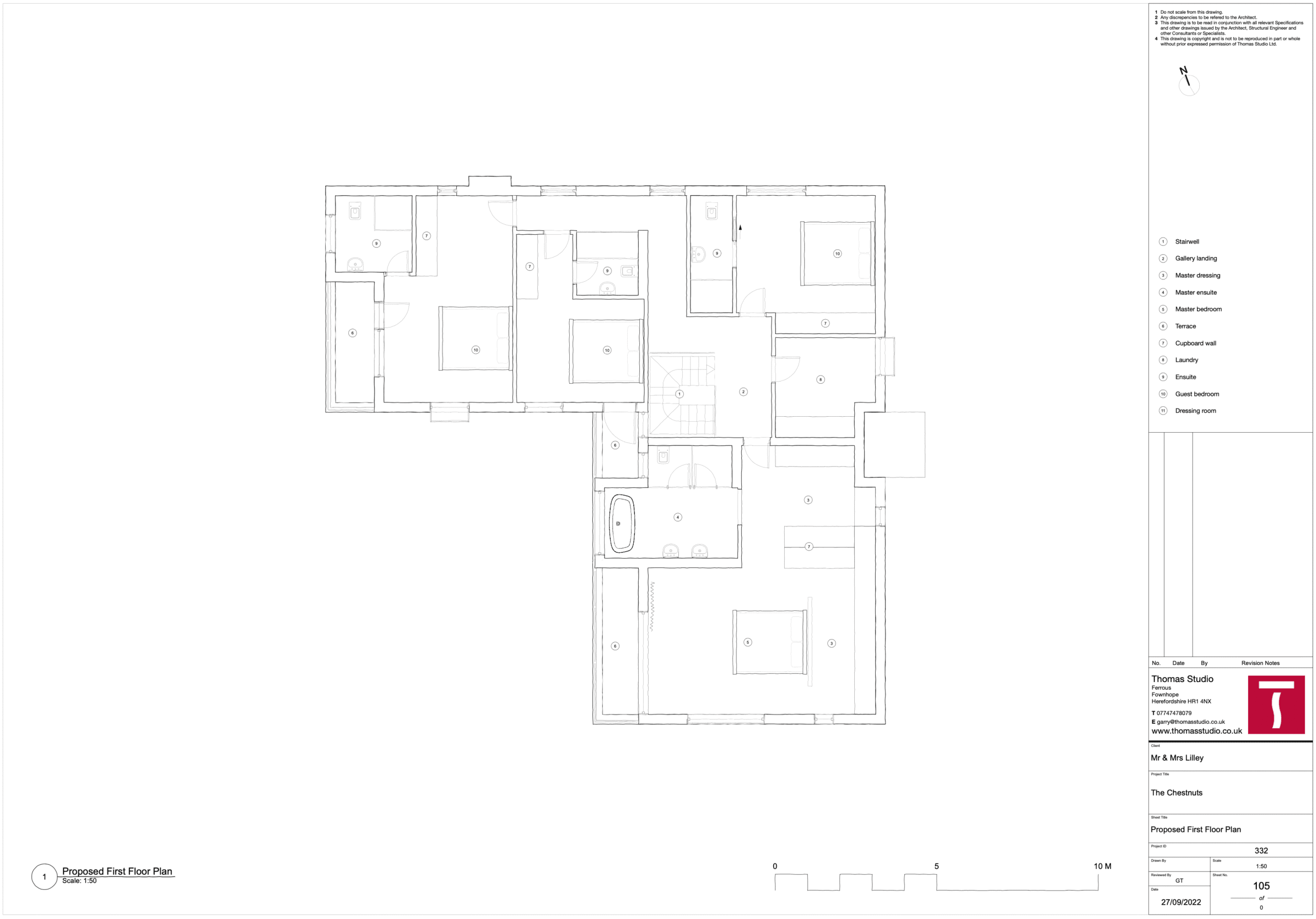 Chestnuts First Floor Plan