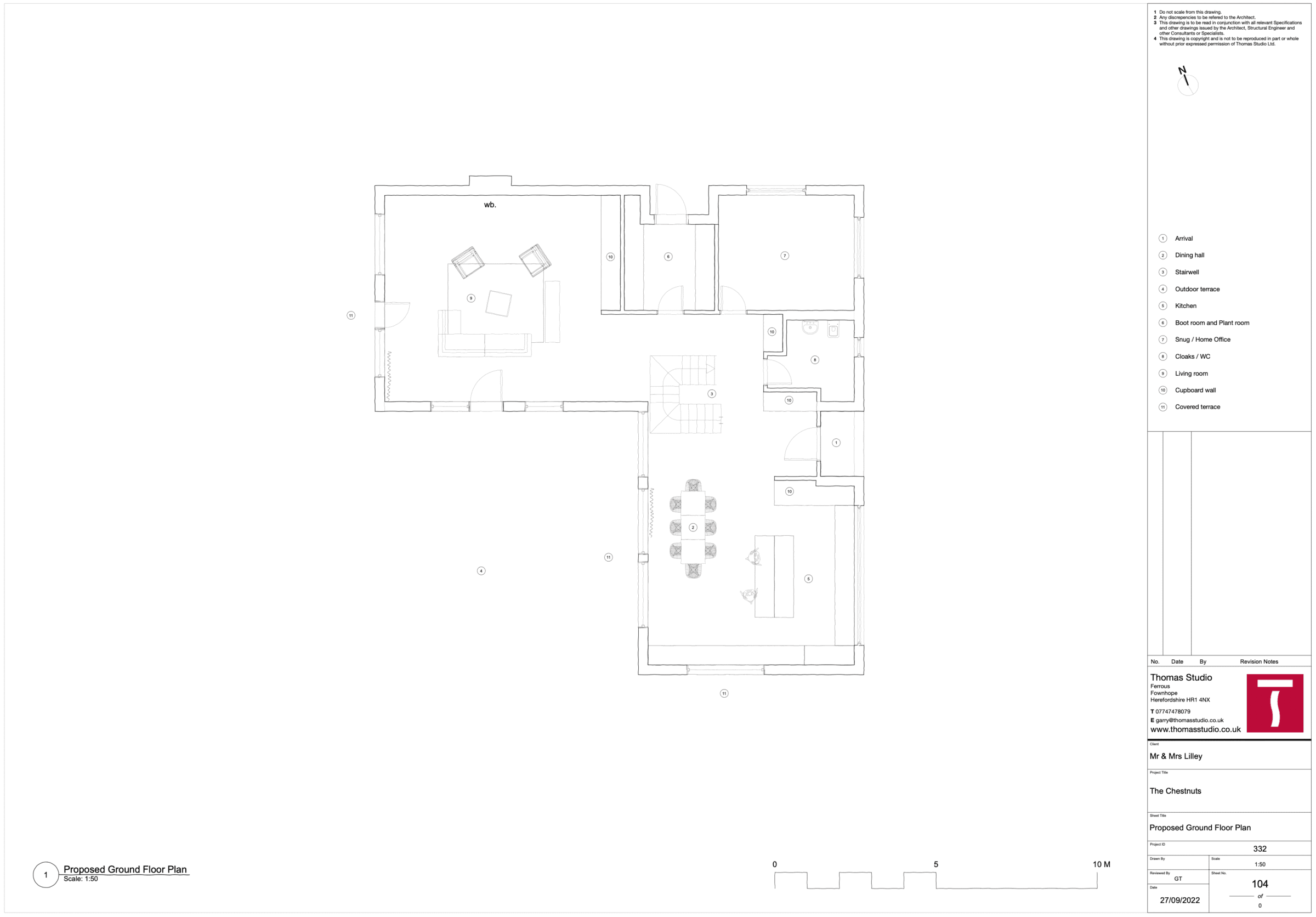 Chestnuts Grd Floor Plan